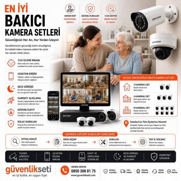 En İyi Bakıcı Kamera Setleri